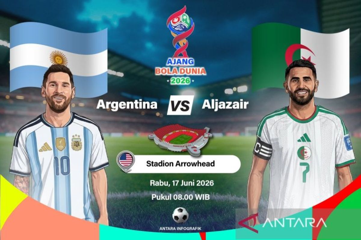 Messi hattrick – Argentina gulung Aljazair 3-0