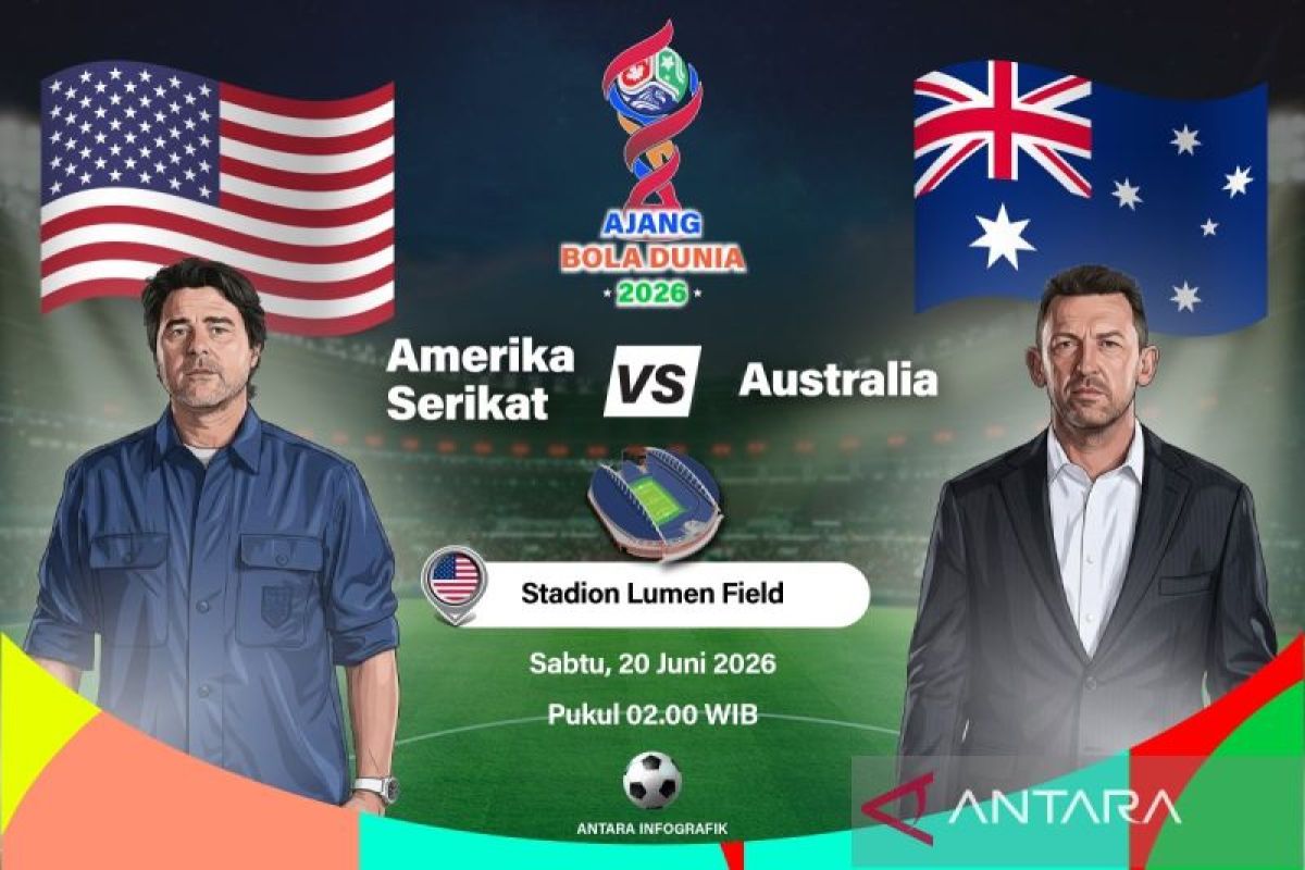 Susunan pemain Amerika Serikat vs Australia: kedua tim bidik tiga poin