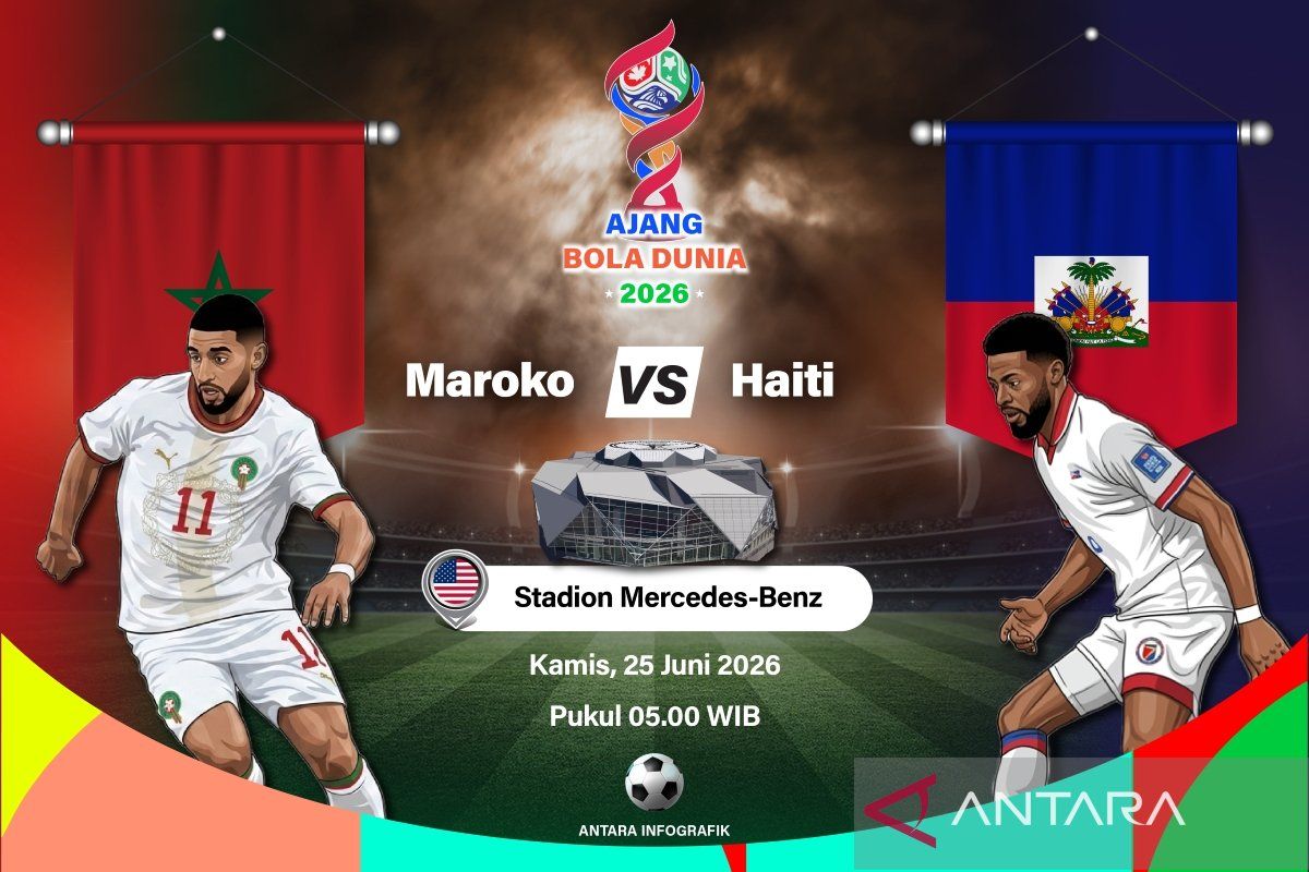 Susunan pemain Maroko vs Haiti: Singa Atlas bidik banyak gol