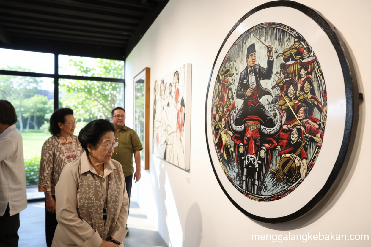 Facing Challenges: Megawati buka pameran”Mata Hati Soekarno” di Yogyakarta