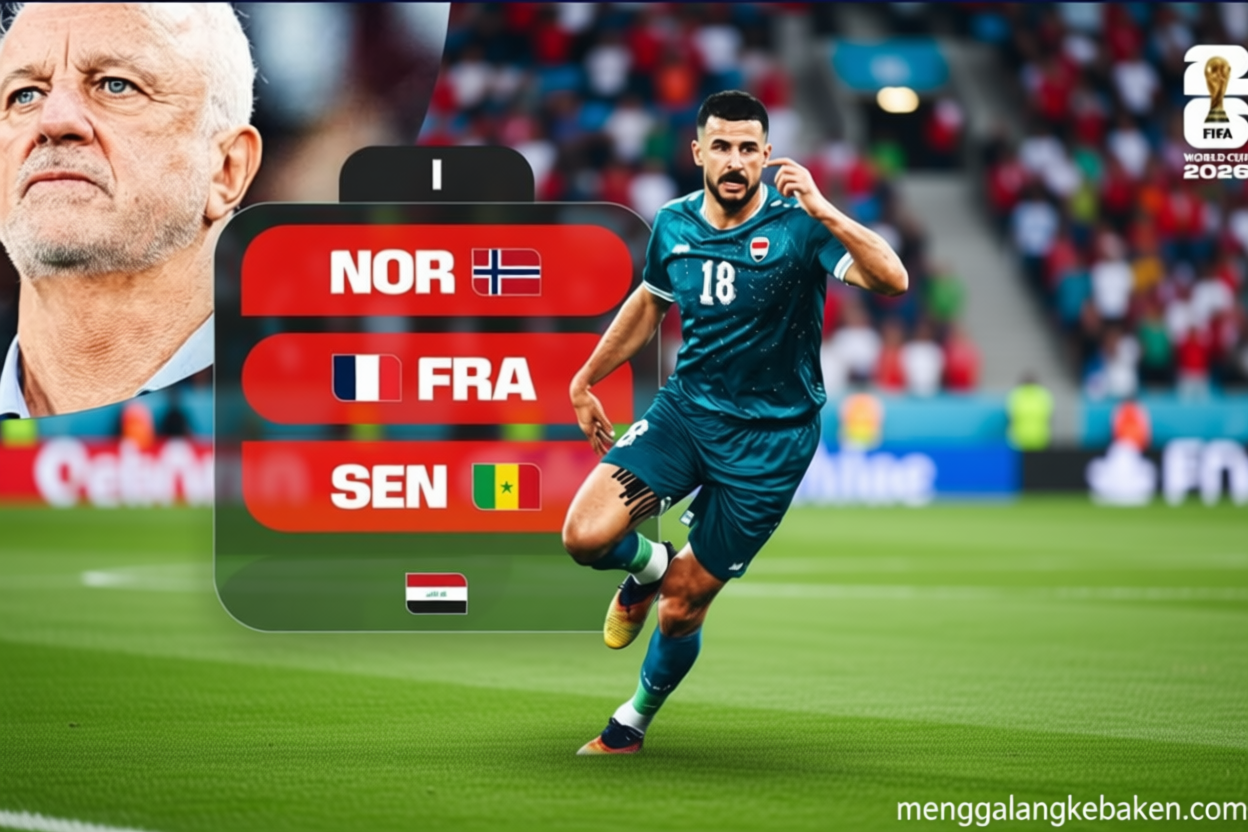 Key Issue: Profil Timnas Irak, kembali ke Piala Dunia setelah 40 tahun