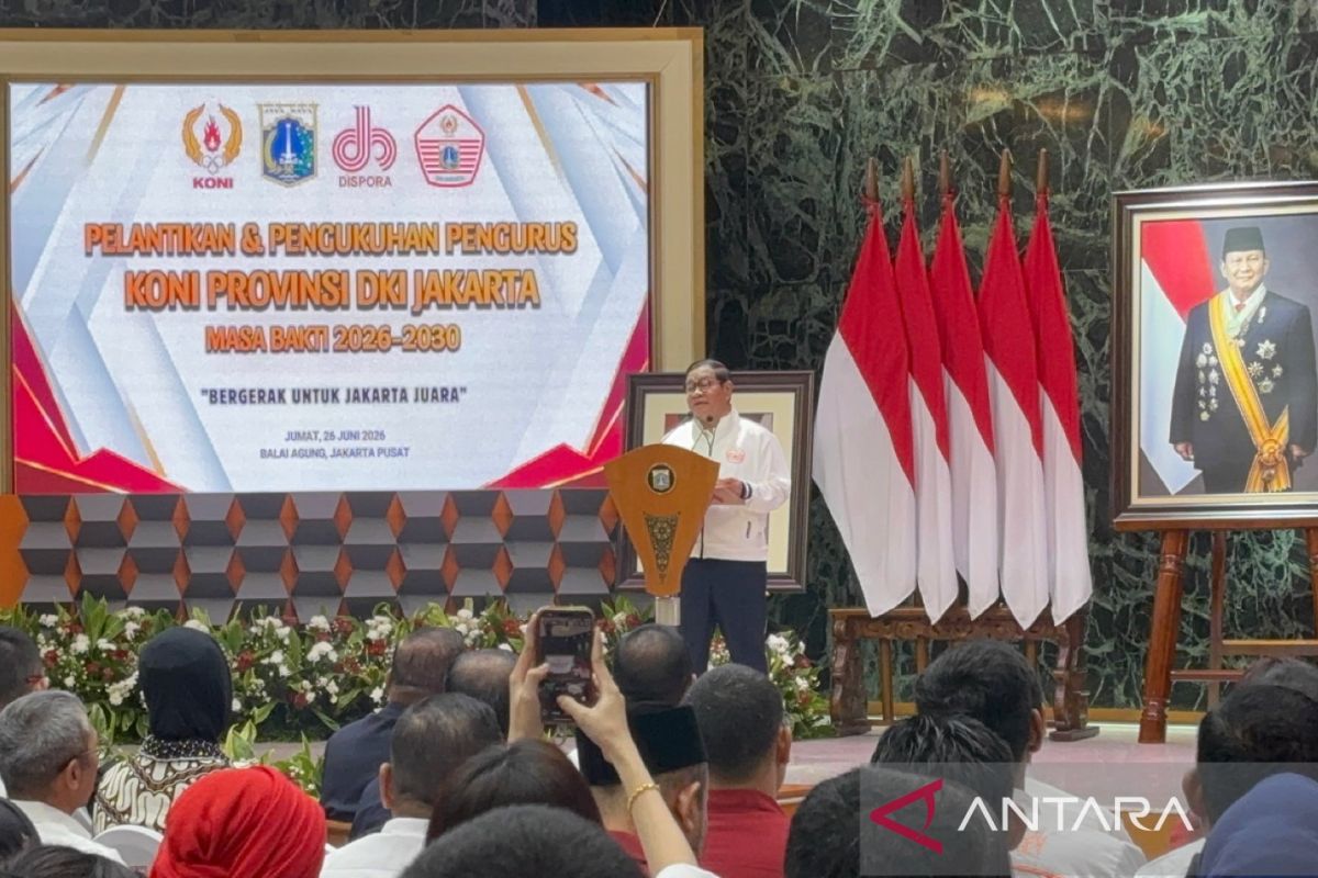 Special Plan: Pramono minta KONI bawa DKI juara umum di PON 2028