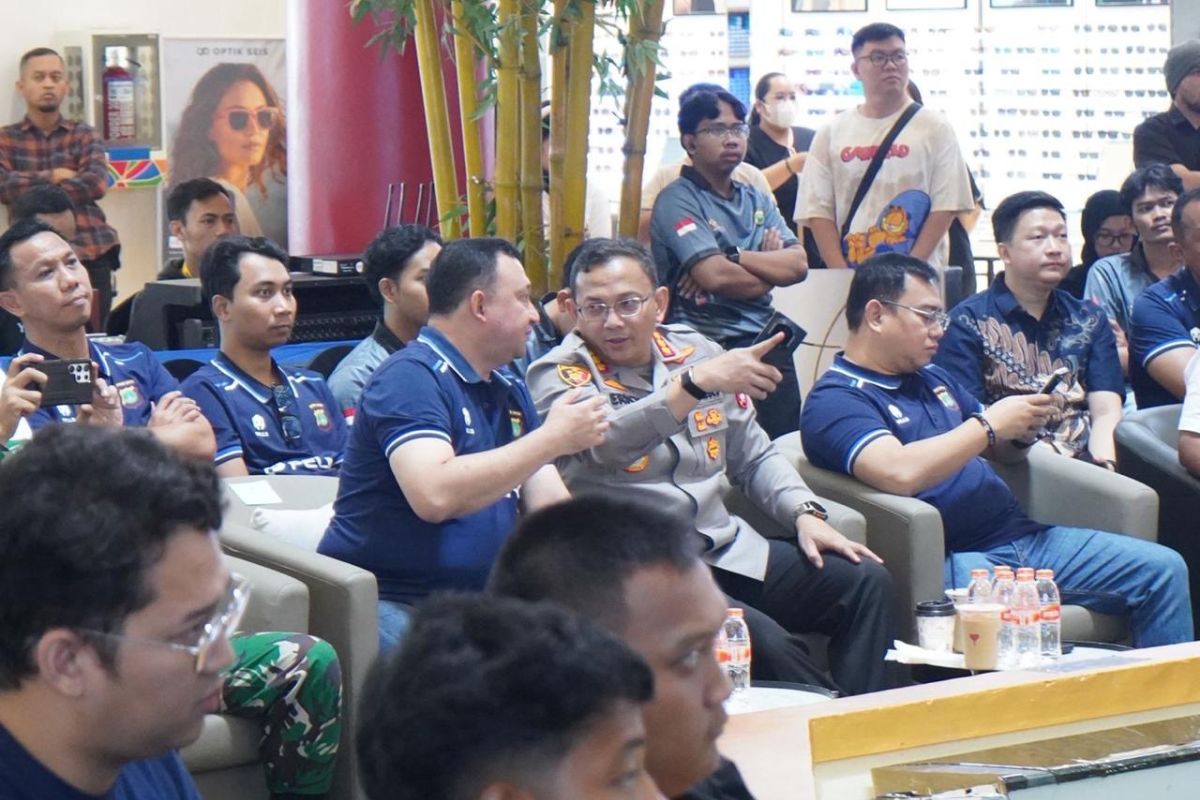 Historic Moment: Bina generasi muda, Polrestro Jakut gelar pertandingan E-Sport