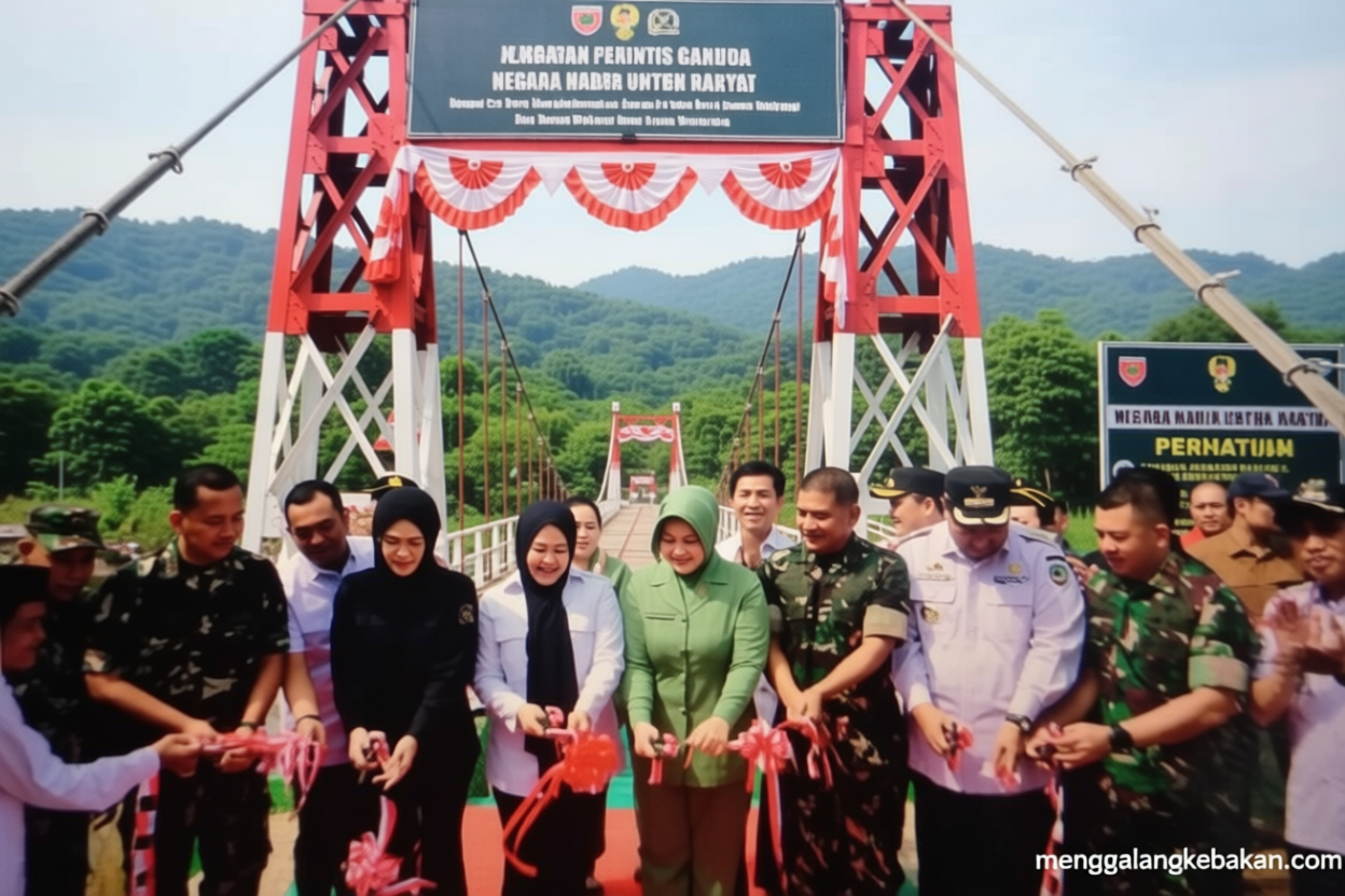 Historic Moment: Pangdam XIV: Jembatan Merah Putih bukti kepedulian negara