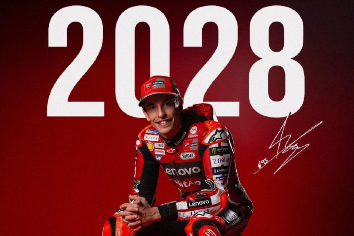 Latest Update: Marc Marquez perpanjang kontrak dengan Ducati hingga 2028