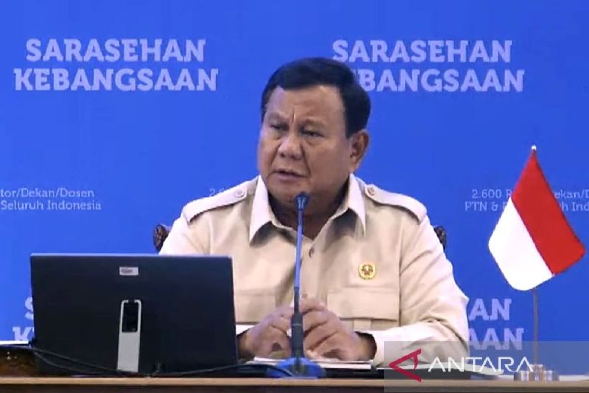 Meeting Results: Tutup Sarasehan Kebangsaan, Prabowo terima usulan dari akademisi