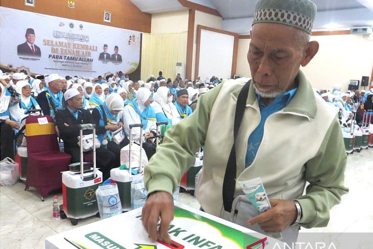 Baznas kumpulkan infak jamaah haji reguler asal Sumut Rp130 juta