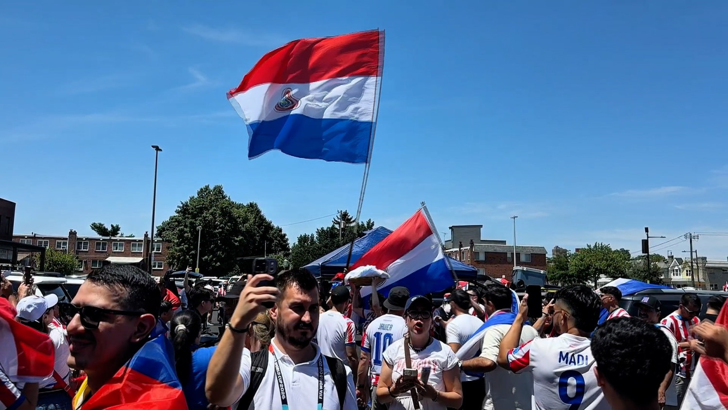 Suporter Paraguay di Philadelphia berkumpul jelang laga kontra Prancis