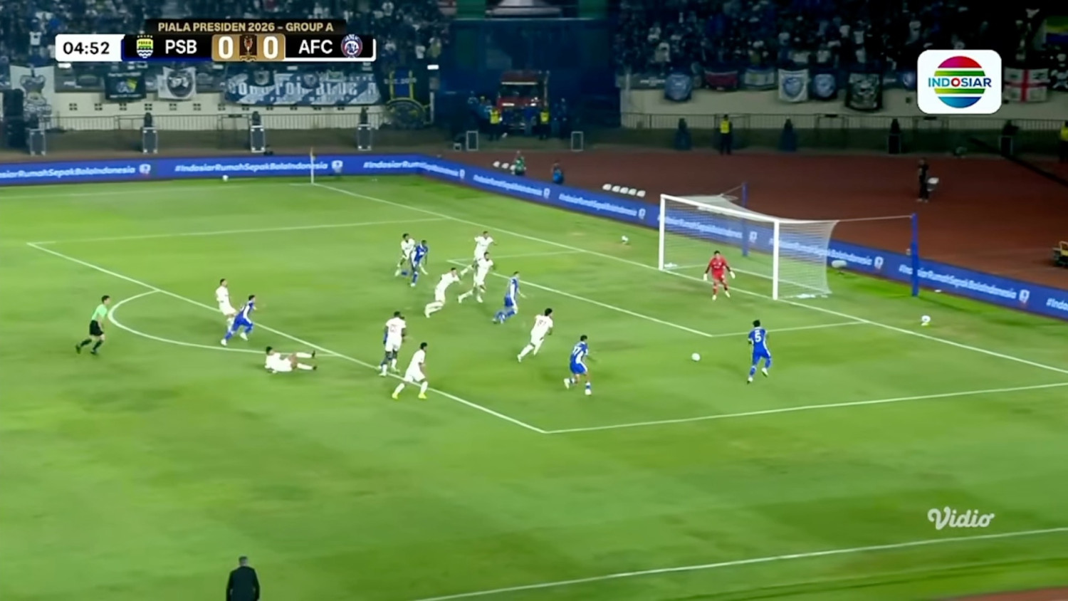 Persib unggul 1-0 dari Arema di laga grup Piala Presiden 2026