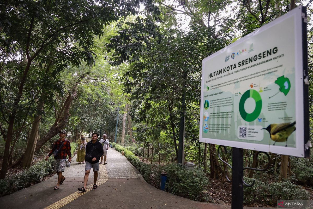 Pemkot Jakbar siapkan penataan Hutan kota Srengseng