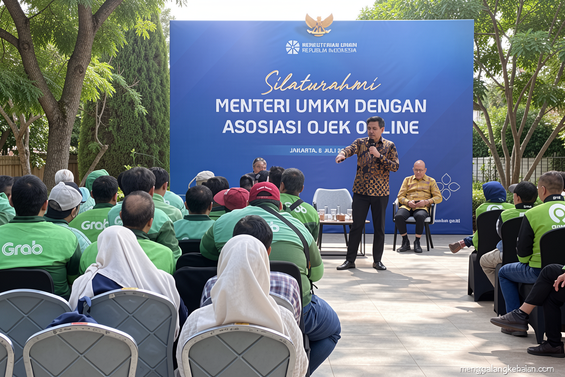 Menteri UMKM: Pengemudi ojol berstatus UMKM bisa lebih mudah akses KUR