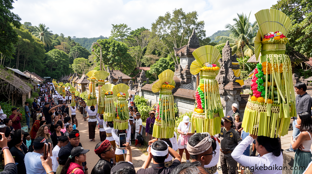 Desa Penglipuran Bali pertahankan kearifan lokal melalui aturan adat