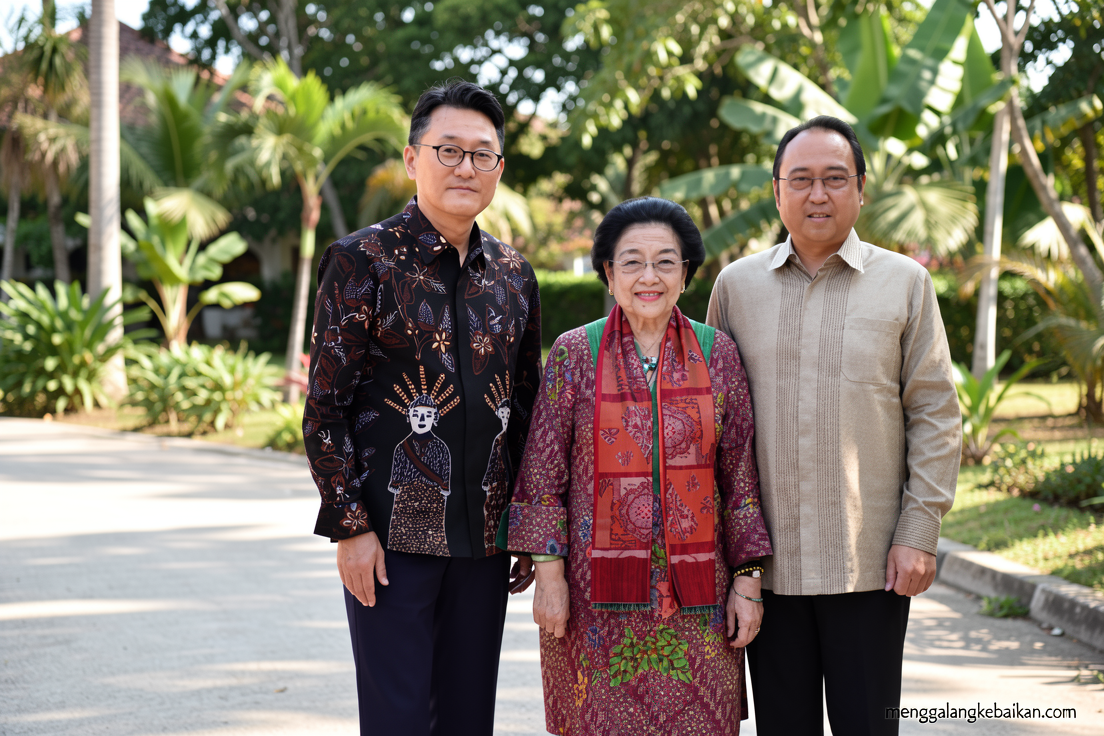 Megawati terima kunjungan Dubes Korsel dan UEA di kediamannya