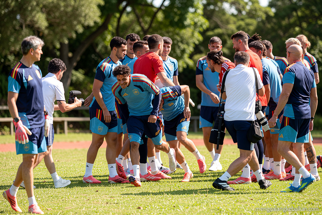 Timnas Spanyol siap tantang Prancis pada semifinal Piala Dunia 2026