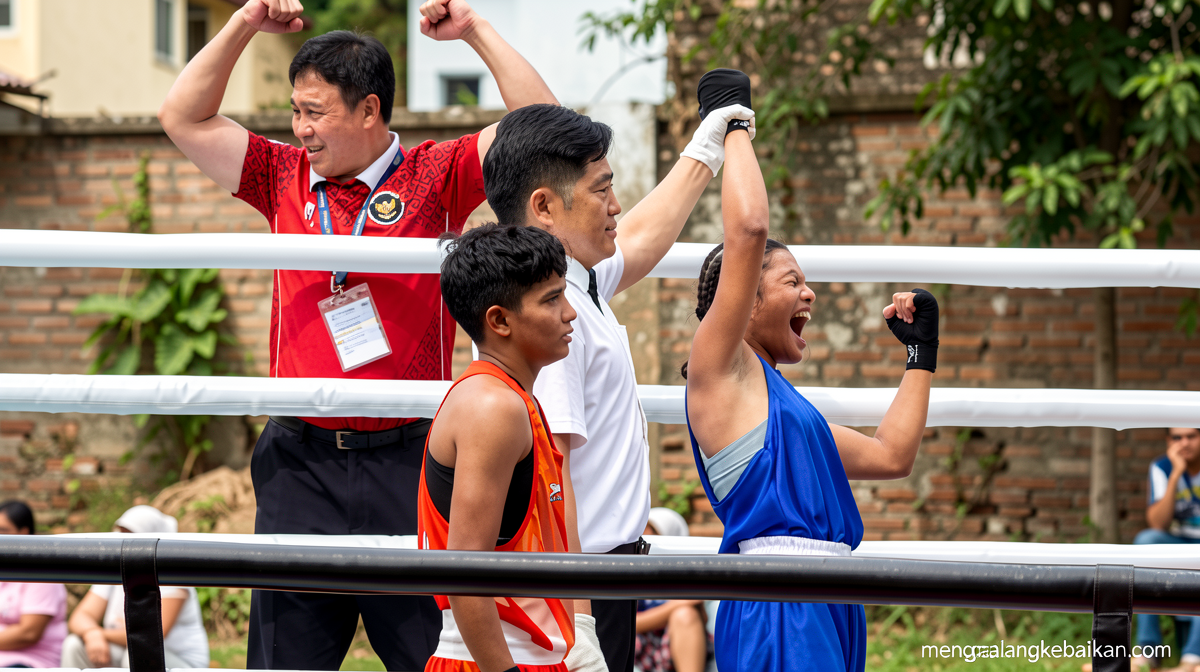 Anggie raih emas pertama Indonesia di Asian Boxing U19 dan U23 2026