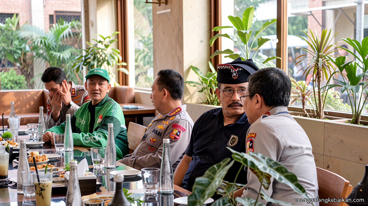 Jaga kamtibmas, Polri perkuat kemitraan dengan pecalang dan ojol