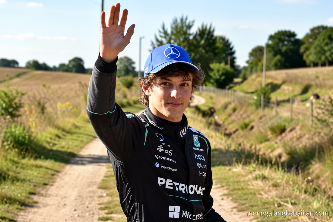 Kimi Antonelli awali GP Belgia dari pole position