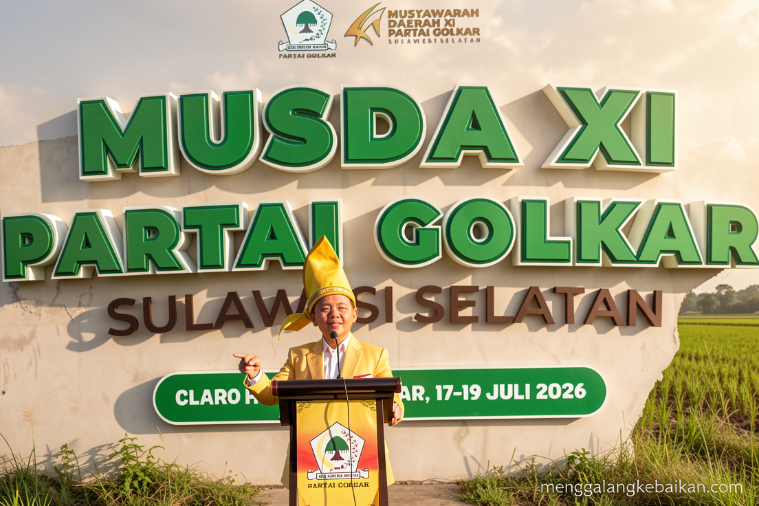 Bahlil buka Musda XI DPD I Partai Golkar Sulsel di Makassar