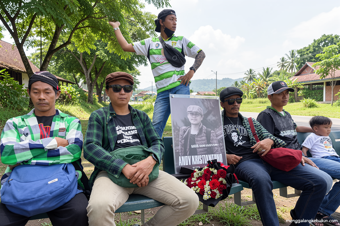 Persebaya gelar persembahan untuk Andi Peci pada Anniversary Game
