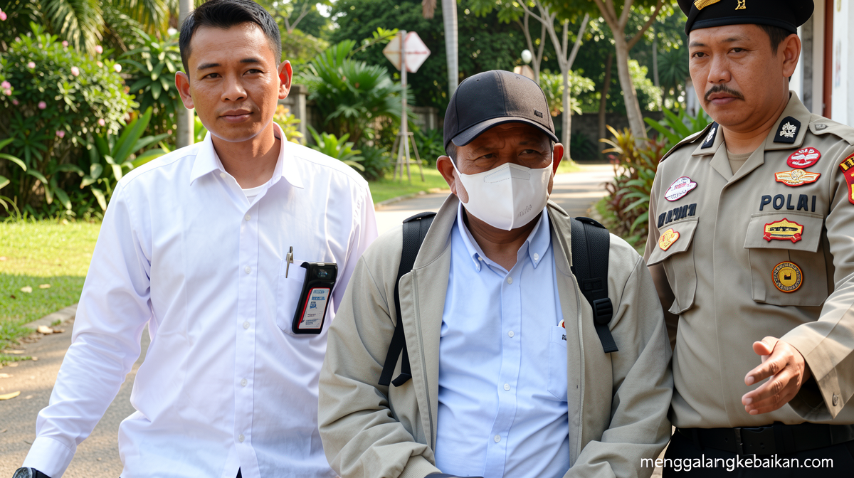 Bupati Lombok Barat tiba di KPK usai diamankan terkait dugaan korupsi