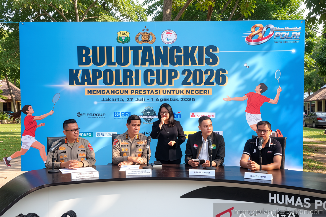 Piala Kapolri 2026 buka jalan pebulu tangkis muda menuju Pelatnas
