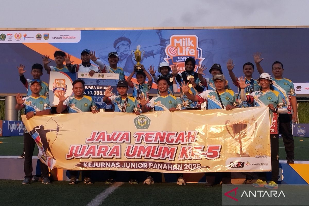 Jateng juara umum Kejurnas Panahan Junior di Kudus