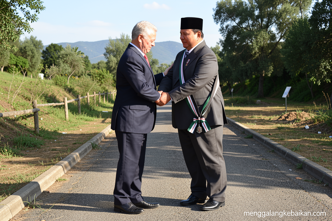 Kilas balik hubungan bersejarah Prabowo dan Raja Yordania