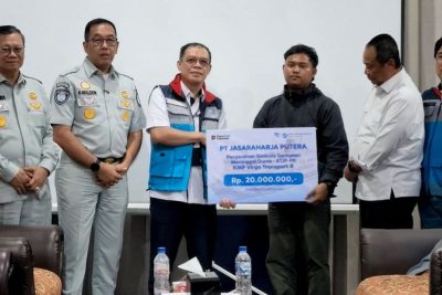 Jasaraharja Putera salurkan santunan bagi korban KM Virgo Transport 8