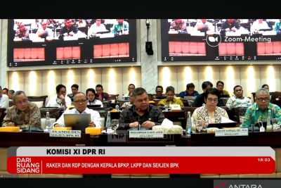 Komisi XI DPR setujui usulan tambahan anggaran LKPP Rp70,55 miliar