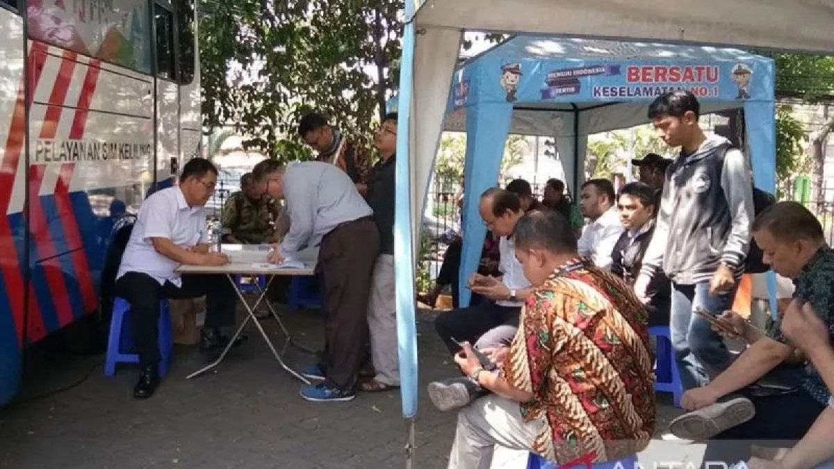 Selasa, SIM Keliling tersedia di lima lokasi Jakarta