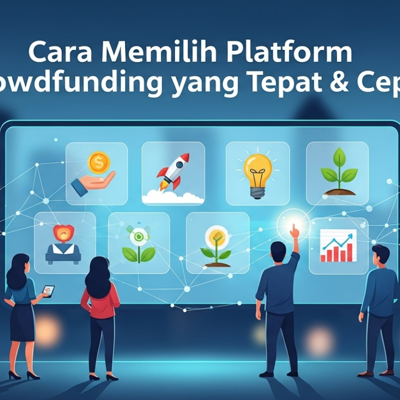 Cara Memilih Platform Crowdfunding yang Tepat & Cepat