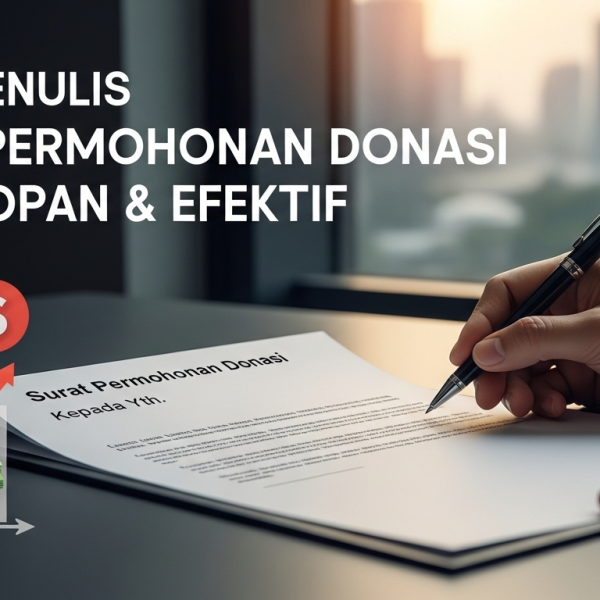 Cara Menulis Surat Permohonan Donasi yang Sopan & Efektif