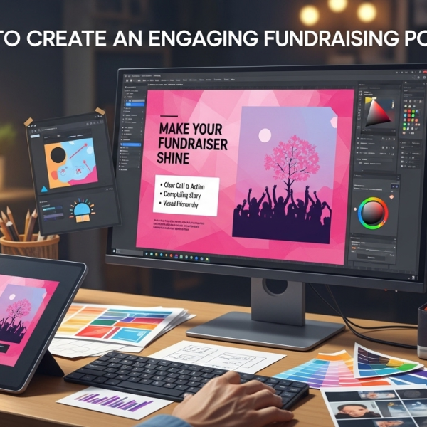 Cara Membuat Poster Penggalangan Dana yang Menarik