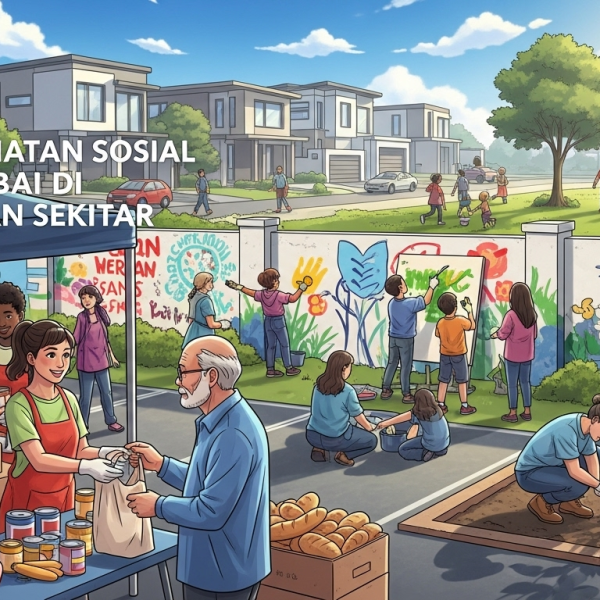 Contoh Kegiatan Sosial Berbagi di Lingkungan Sekitar
