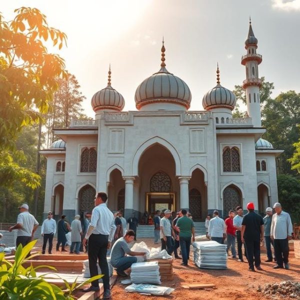 Donasi Pembangunan Masjid, Wujudkan Tempat Untuk Ibadah!