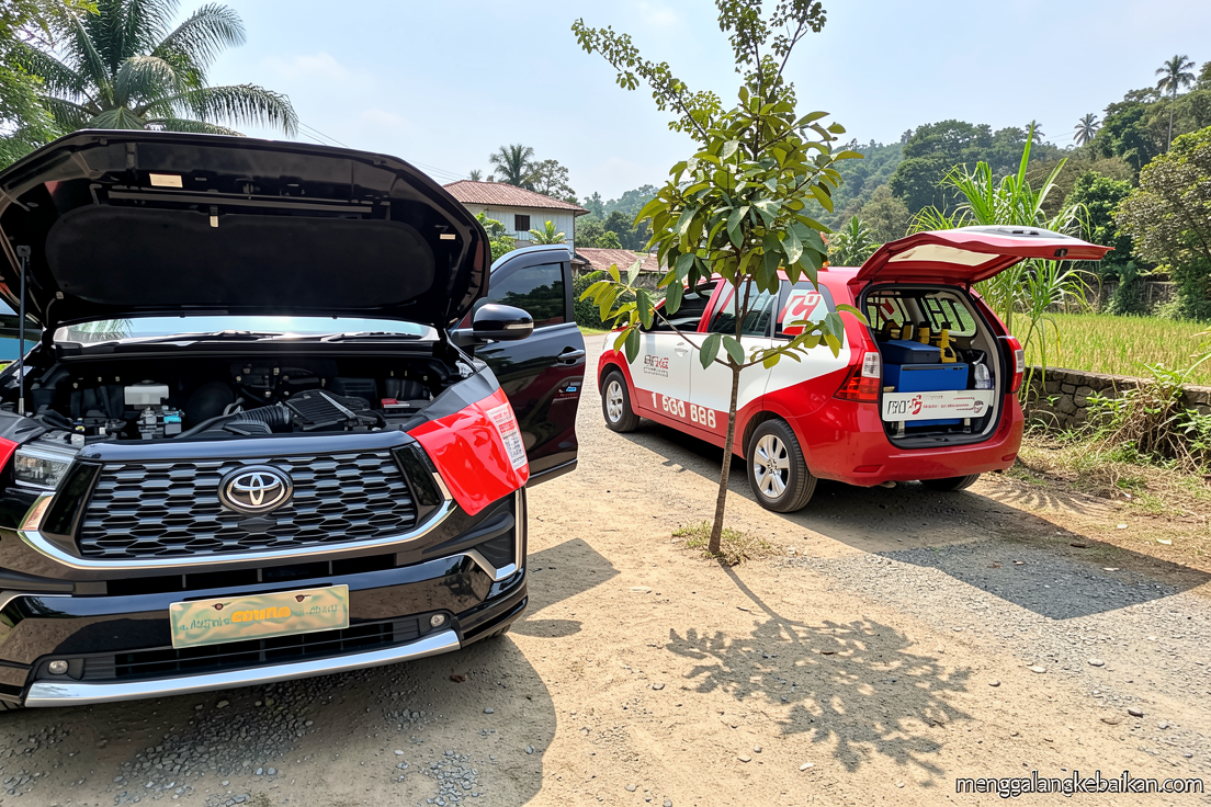 Innova Community sebar 200 bibit tanaman dan 2.000 benih ikan di Bogor