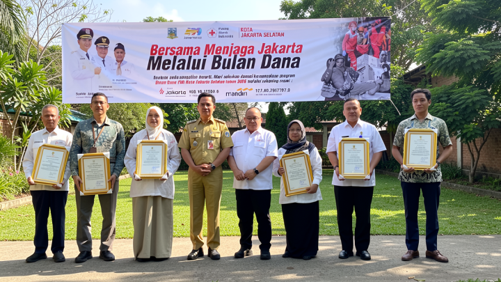 Capaian Bulan Dana PMI Jaksel untuk bantu korban bencana Aceh dan NTT