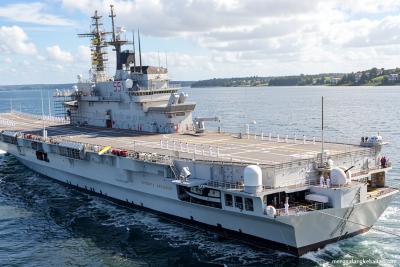Spesifikasi KRI Gajah Mada, kapal induk baru TNI AL dari Italia