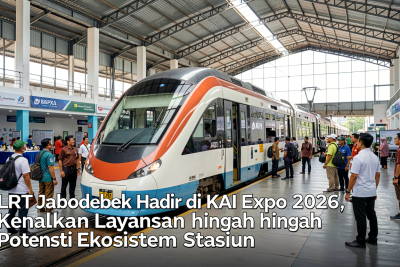 LRT Jabodebek Hadir di KAI Expo 2026, Kenalkan Layanan hingga Potensi Ekosistem Stasiun